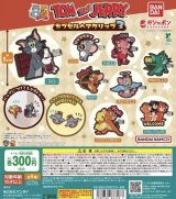 画像:  TOM and JERRY カプセルヘアクリップ3【♪３００円カプセルトイ　４０個入り　バンダイ】＋正規台紙