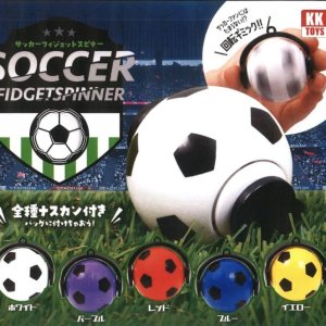 画像: サッカーフィジェットスピナー（９月）【■３００円カプセルトイ　４０個入り　クオリアＫＫ】＋正規台紙