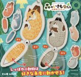画像: 森のいきものたち刺繡風ポーチ【♪４００円カプセルトイ　３０個入り　いきもん】＋正規台紙