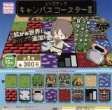 画像: レトロマップキャンバスコースター2【３００円カプセルトイ　４０個入　さくら】＋正規台紙