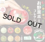 画像: むぎゅむぎゅ! お野菜ボールチェーン【♪２００円カプセルトイ　５０個入り　IP4】＋正規台紙
