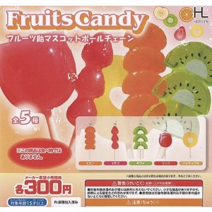 画像: フルーツマスコットボールチェーン【♪３００円カプセルトイ　４０個入り　ホットライン】＋正規台紙