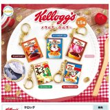 画像: ケロッグ　メタルキーホルダー（１０月）【△４００円カプセルトイ　３０個入り　ウルプラ】＋正規台紙