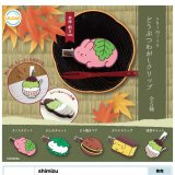 画像: ｓｈｉｍｉｚｕ　どうぶつわたがしクリップ（１０月）【△３００円カプセルトイ　４０個入り　ウルプラ】＋正規台紙
