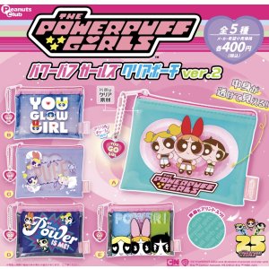 画像: パワーパフガールズクリアポーチver2【♪４００円カプセルトイ　３０個入　ピーナッツ】＋正規台紙