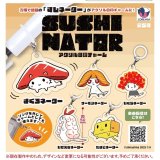 画像: すしネーター アクリル目印チャーム（１０月）【△３００円カプセルトイ　４０個入り　Ｊドリーム】＋正規台紙