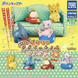 画像: 	ポケモン おうちで！りらくっしょんマスコット Part4【カプセルトイ　ガチャガチャ　ガチャポン】＋正規台紙１枚★