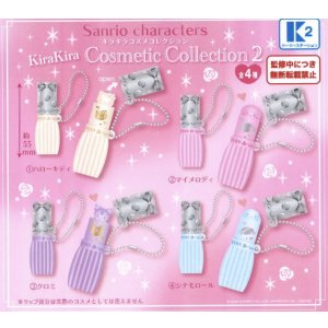画像: サンリオキャラクターズ　キラキラコスメコレクション２（１１月）【▲４００円カプセルトイ　３０個入り　ケーツー】＋正規台紙１枚
