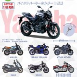 画像: YAMAHA バイクラバーキーホルダー 中型編（１１月）【▲４００円カプセルトイ　３０個入り　トイズキャビン】＋正規台紙