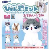 画像: ぴえん猫ミント ぷちぬいぐるみ（１２月）【▽５００円カプセルトイ　２０個入り　レインボー】＋正規台紙