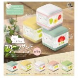 画像: くまさんのフルーツサンドぬいぐるみ（１２月）【▽５００円カプセルトイ　２０個入り　ホットライン】＋正規台紙