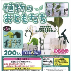 画像: 植物のおともだち（１月）【▼２００円カプセルトイ　５０個入り　サン宝石】＋正規台紙