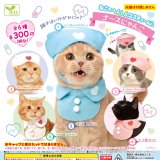 画像: ねこのへんしんコスチュームーナースにゃんこー（再販）（１月）【▼３００円カプセルトイ　４０個入り　エール】＋正規台紙