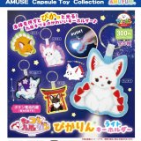 画像: ちょコンと九尾さまぴかりんライトキーホルダー(再販)(3月)【○300円カプセル 40個入り アミューズ】+正規台紙