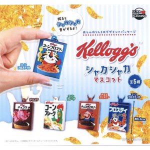 画像: ケロッグ シャカマスコット(2月)【○400円カプセル 30個入り ウルプラ】+正規台紙