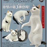 画像: 森口修の猫フィギュアマスコット3(2月)【○500円カプセル 20個入り 奇譚クラブ】+正規台紙