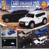 画像: 正規ライセンス プルバックランドクルーザー250(2月)【○400円カプセル 30個入り SO-TA】+正規台紙