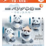 画像: パンダ拳法 ー不露鬼熊猫ー(2月)【○300円カプセル 40個入り ブライトリンク】+正規台紙