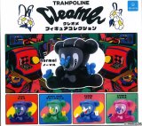 画像: トランポリン クレオメ フィギュアコレクション（４月）【☆４００円カプセル　３０個入り　クオリア】＋正規台紙