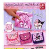 画像: サンリオ　マイメロクロミバッグ風ポーチ（再販）（４月）【☆３００円カプセル　４０個入り　夢屋】＋正規台紙