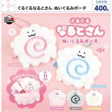 画像: ぐるぐるなるとさん　ぬいぐるみポーチ（５月）【★４００円カプセル　３０個入り　ウルプラ】＋正規台紙