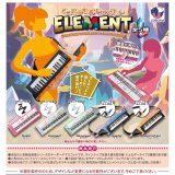 画像: ミニチュアキーボードマスコット　エレメント（５月）【★４００円カプセル　３０個入り　Ｊドリーム】＋正規台紙