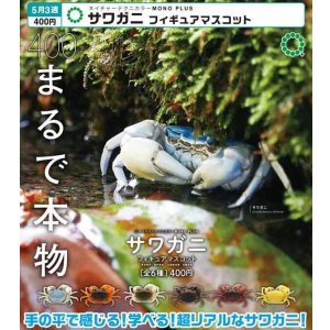 画像: NTC MONO+ サワガニ フィギュアマスコット（再販）（５月）【★４００円カプセル　３０個入り　いきもん】＋正規台紙