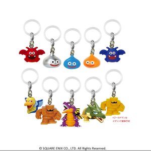 画像: ドラゴンクエスト　めじるしチャームｖｏｌ.１（４月）【★４００円カプセル　３０個入り　スクエア】＋正規台紙