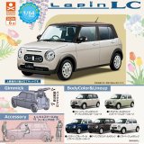 画像: 1/64PLUS スズキ ラパン LC（６月）【◇４００円カプセル　３０個入り　S・ストーンズ】＋正規台紙