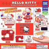 画像: ハローキティ なつかしアイテムミニチュアコレクション ２（再販）（６月）【◇３００円カプセル　４０個入り　タカラトミー】＋正規台紙