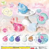 画像: 貝がらのｍｉｎｅチャーム（７月）【◆２００円カプセル　５０個入り　エール】＋正規台紙