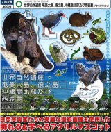画像: NTC 世界自然遺産 奄美大島、徳之島、沖縄島北部及び西表島 アクリルマスコット（再販）（７月）【◆３００円カプセル　４０個入り　いきもん】＋正規台紙