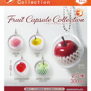 画像: Fruit Capsule Collection（７月）【◆３００円カプセル　４０個入り　ブライトリンク】＋正規台紙