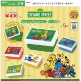 画像: セサミストリート ミニランチBOX キーホルダー（７月）【◆４００円カプセル　３０個入り　ベネリック】＋正規台紙