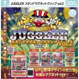 画像: JUGGLER　スタンドマグネットクリップｖｏｌ２（７月）【◆３００円カプセル　４０個入り　マルカ】＋正規台紙
