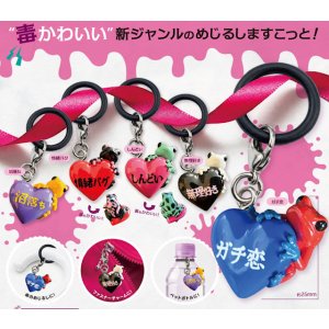 画像: めじるしますこっと 病ンドク?ガエル（８月）【□３００円カプセル　４０個入り　コトフル】＋正規台紙