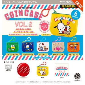 画像: サンリオキャラクターズ コインケース 第2弾（８月）【□４００円カプセル　３０個入り　ケンエレ】＋正規台紙
