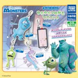 画像: モンスターズ・インク ゆらゆらつながるマスコット（再販）（８月）【□３００円カプセル　４０個入り　タカラトミー】＋正規台紙