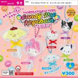 画像: サンリオキャラクターズ キャンディポップキーホルダー（９月）【■３００円カプセル　４０個入り　ベネリック】＋正規台紙