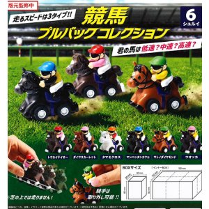 画像: ＴＦＣ　競馬プルバックコレクション（BOX）（１１月）【▲１カートン販売（１２０個入り：１ＢＯＸ６個入×２０）　ブルーマウンテン】