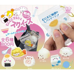 画像: むにむにマルシェスクイーズ 和食中華(11月)【▲200円カプセル 50個入り 尾上萬】+正規台紙