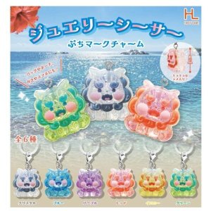 画像: ジュエリーシーサーぷちマークチャーム（１２月）【▽２００円カプセル　５０個入り　ホットライン】＋正規台紙