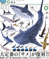画像: NTC400 サメ（再販）（１２月）【▽４００円カプセル　３０個入り　いきもん】＋正規台紙