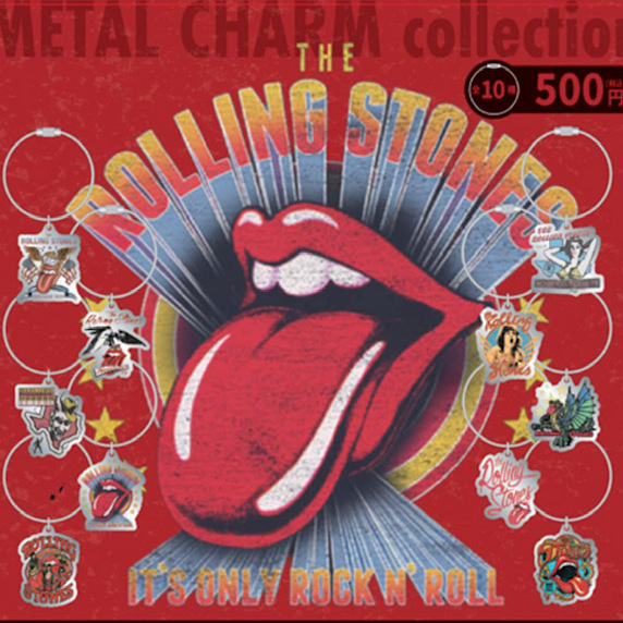 画像1: 緊急!!!９月２４日（木）AM１１時締切／The Rolling Stones メタルチャームコレクション（１月）【▼５００円カプセル ２０個入り ローソンエンタテインメント】＋正規台紙